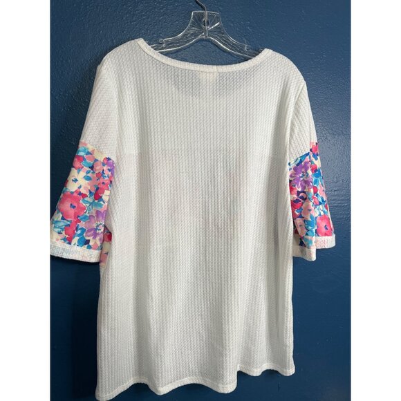 LuLaRoe ,Quacker Factory & BIBI XL Shirt Bundle - Picture 10 of 14